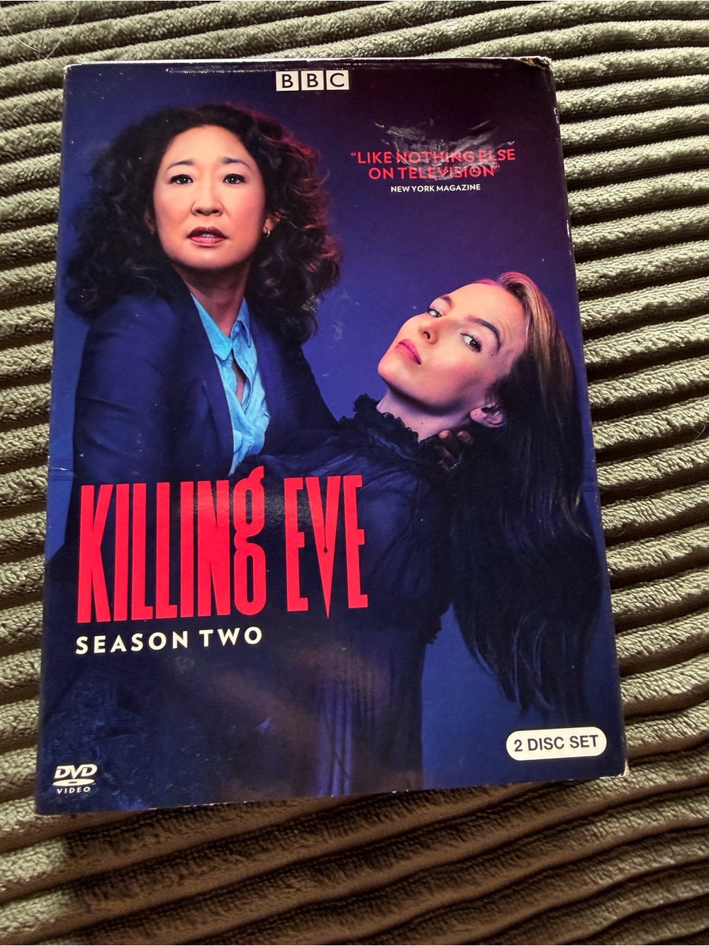 Killing Eve Season Two DVD BBC series